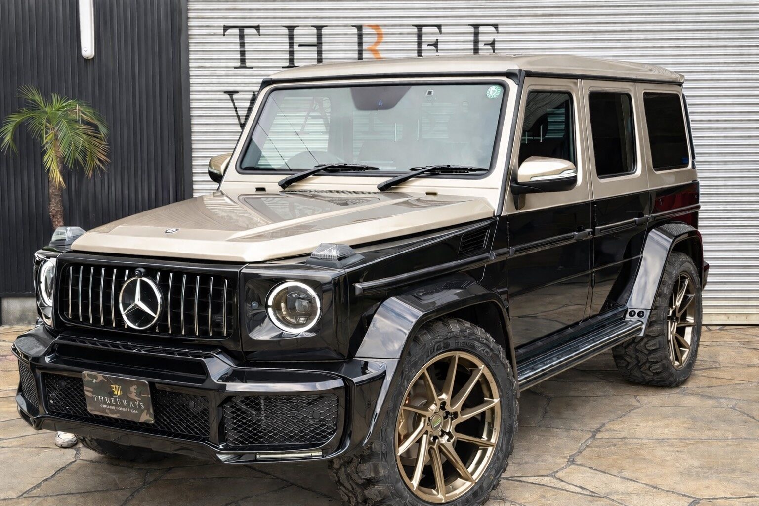 メルセデス AMG G63 ブラック×ベージュ ツートン